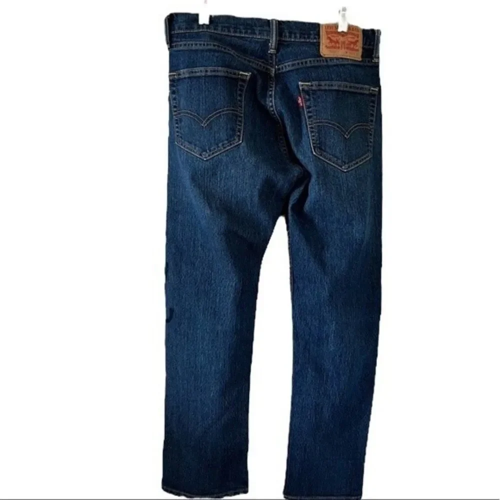 LEVIS 505 ‎ Blue Jeans 30 Waist Classic Straight Leg Short Inseam 27.75